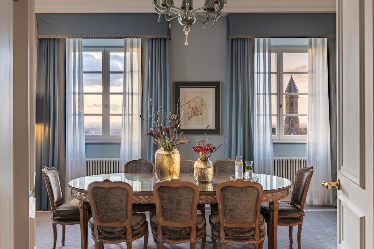 Althoff Grandhotel Schloss Bensberg Bergisch Gladbach Luaran gambar The dining room