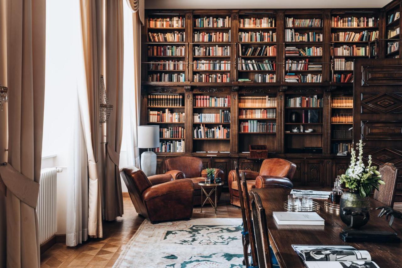Althoff Grandhotel Schloss Bensberg Bergisch Gladbach Luaran gambar Library